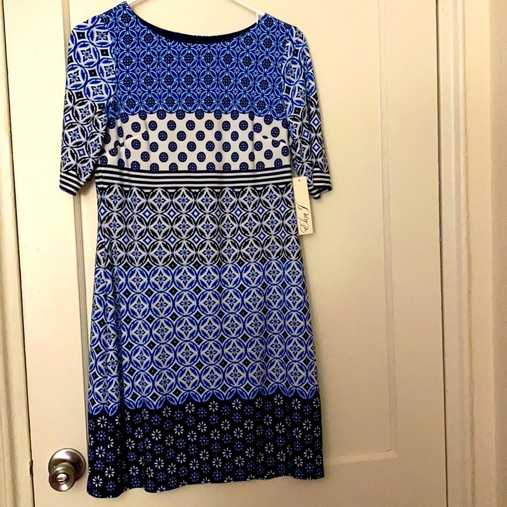 NWT Eliza J Blue dress size: 4
